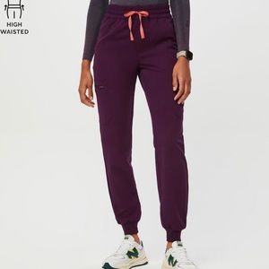 Limited Edition Deep Purple High Waisted Uman Relaxed Jogger